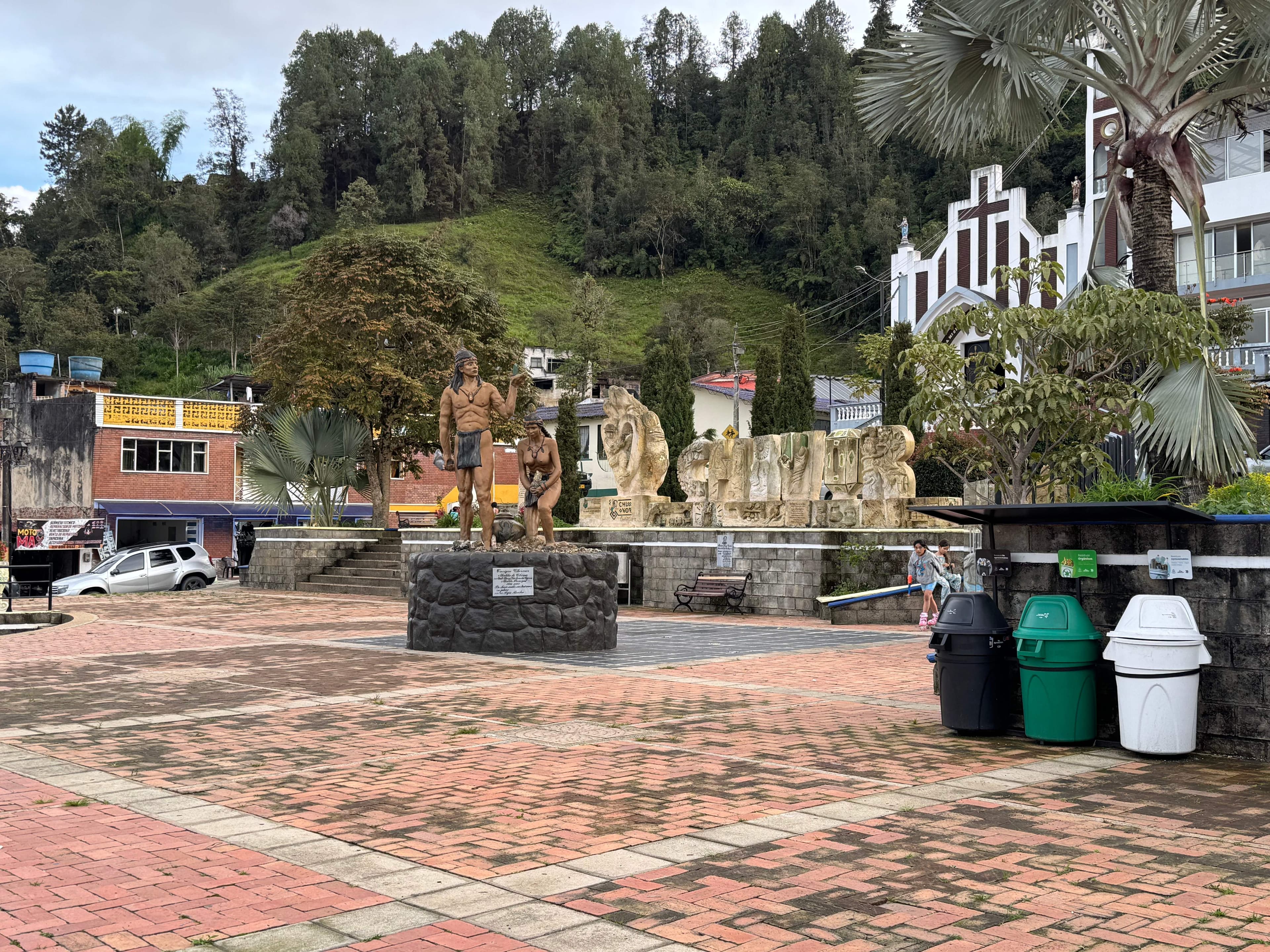 Vistas panorámicas de Chivor, Boyacá desde el Smaragdus Hotel
